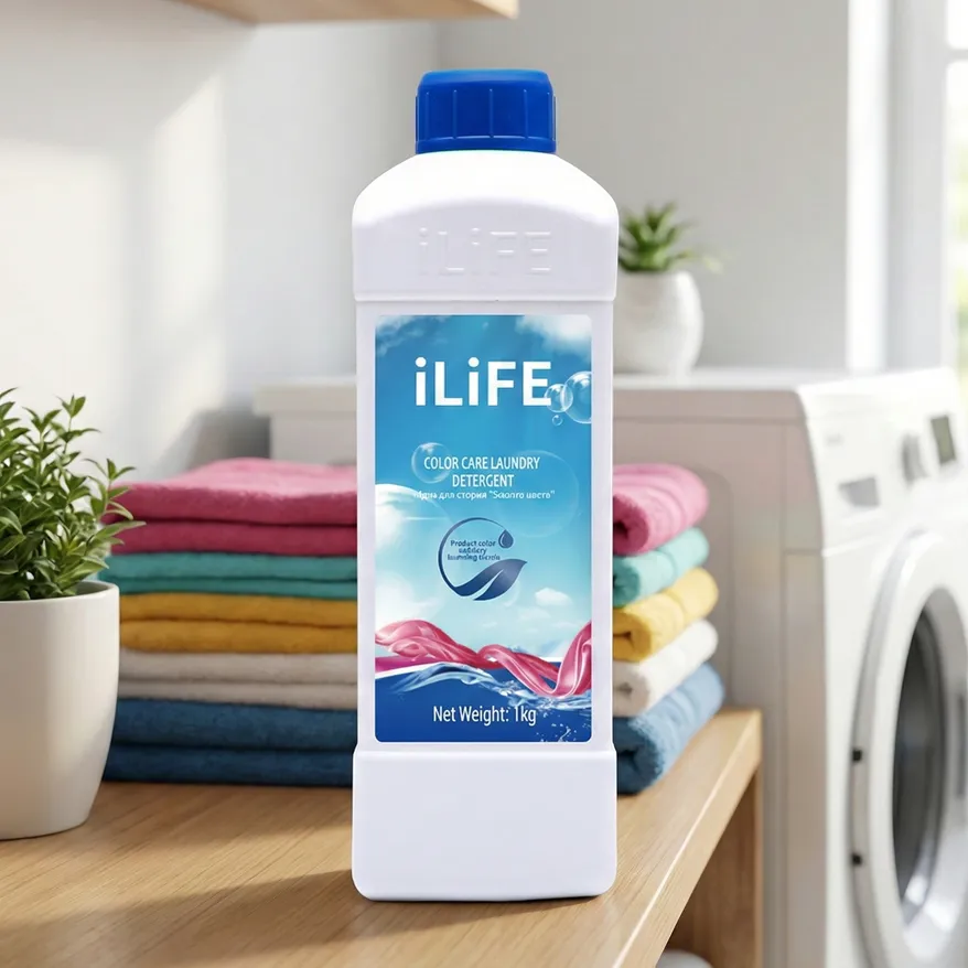 iLiFE Гель для стирки цветного белья "Защита цвета" 1 кг
