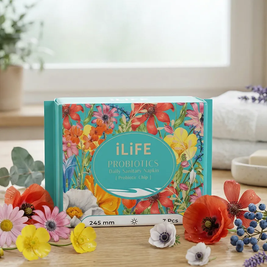 Дневные прокладки iLiFE с пробиотиками 245мм/7шт