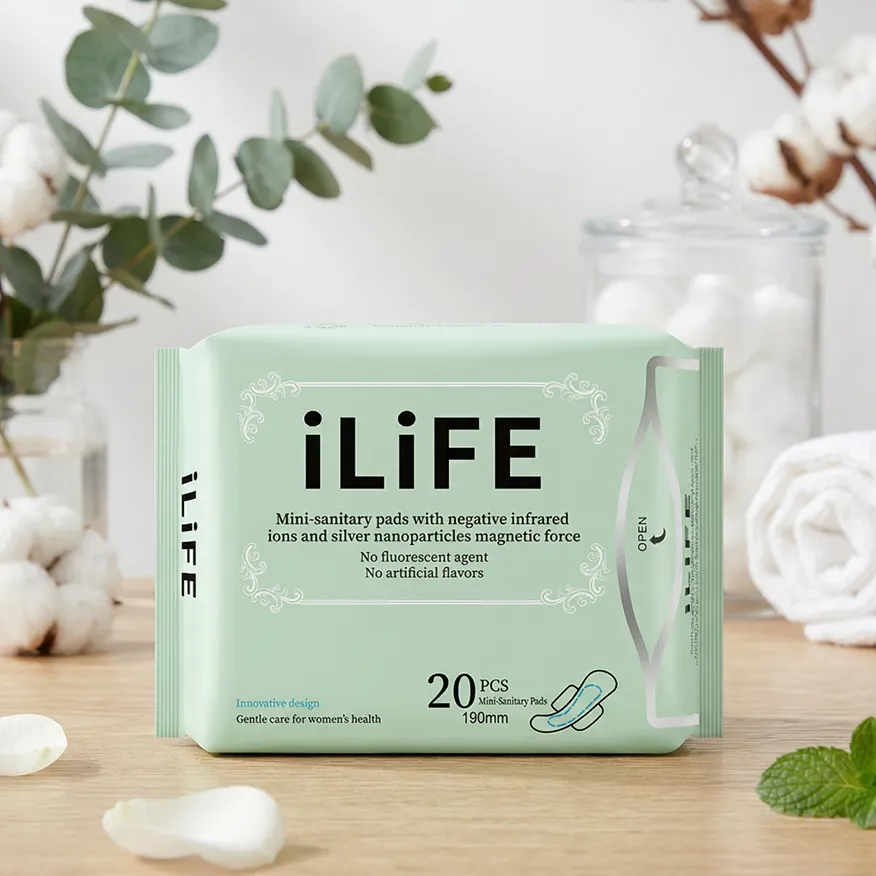 Ежедневные гигиенические прокладки анионовые iLiFE, 190 мм / 20 шт