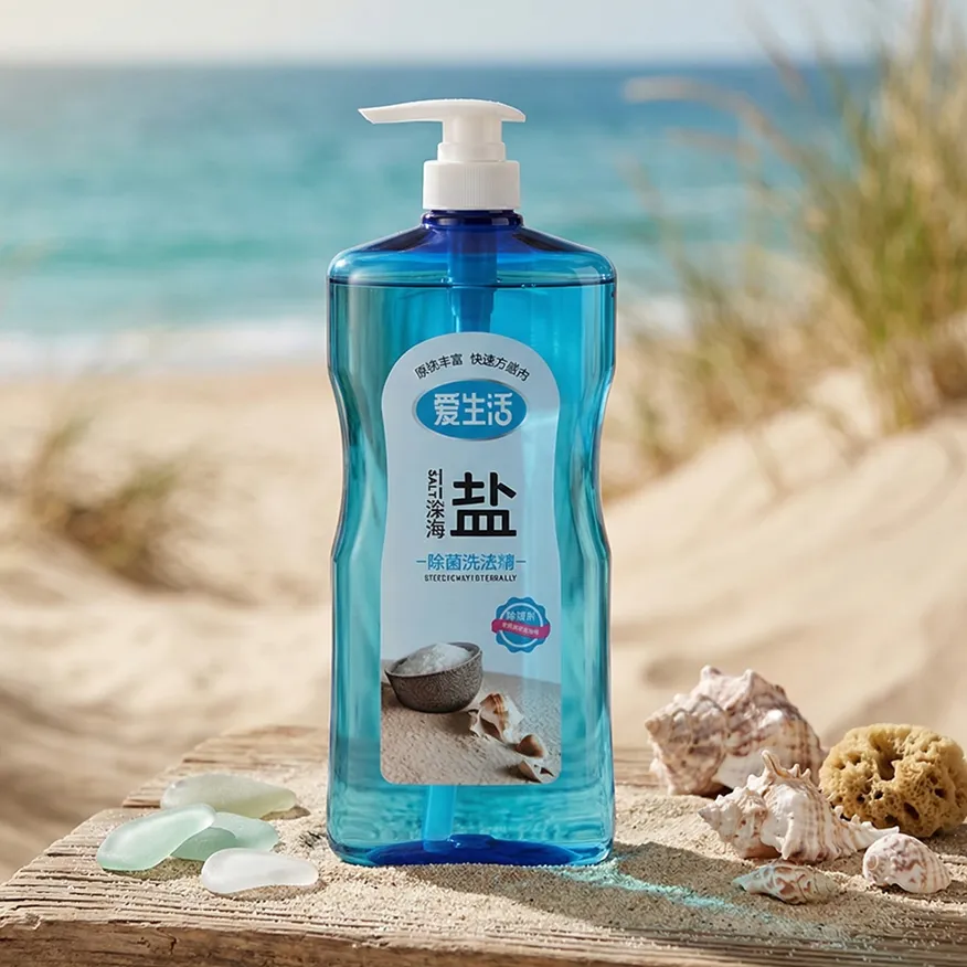 Антибактериальное средство для мытья посуды с глубоководной солью, 1,25 кг ILiFE