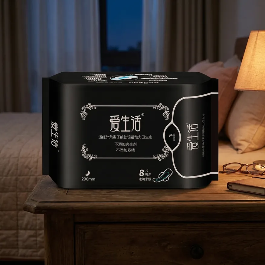 Ночные гигиенические прокладки iLiFE, 8 шт