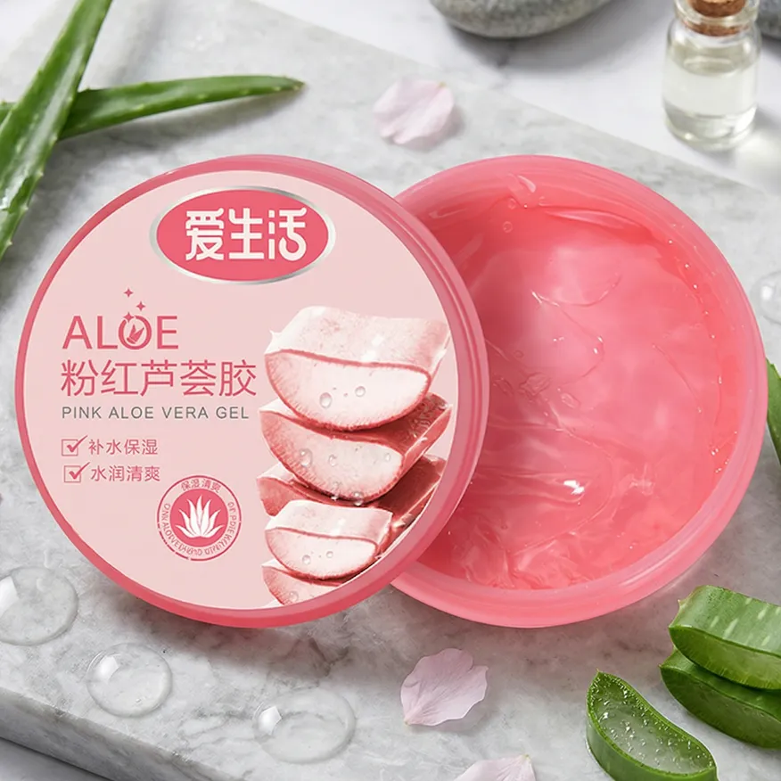 Розовый гель алоэ вера iLiFE, 180 г