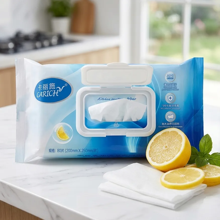 Салфетки для кухни CARICH гигиенические обезжиривающие