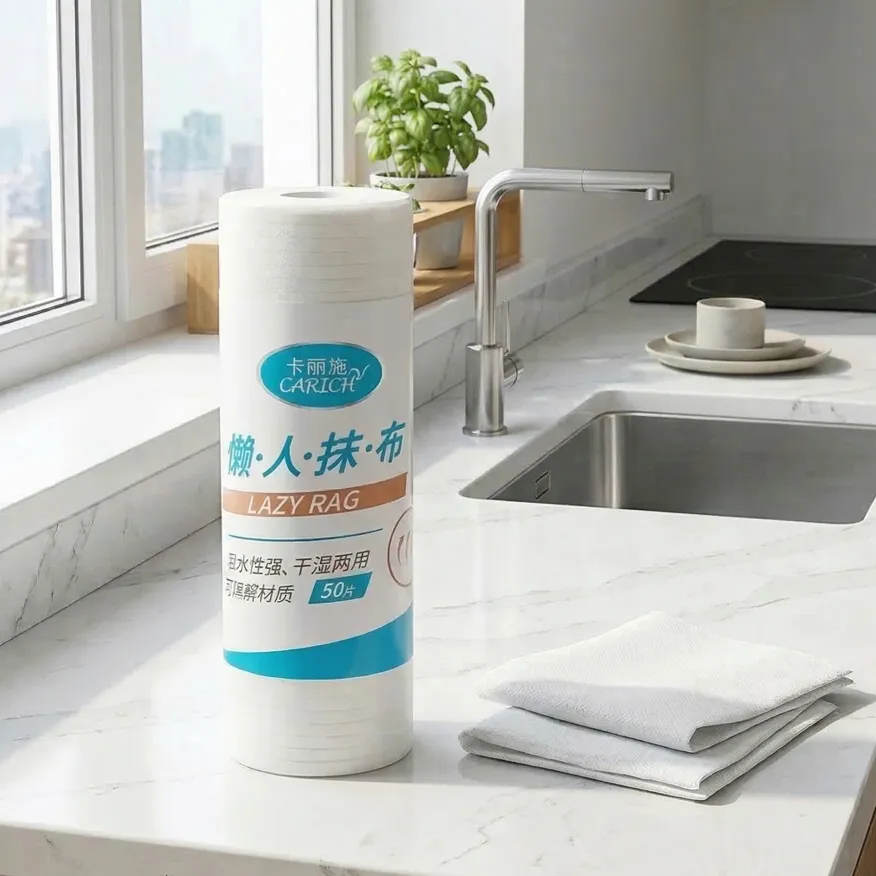 Универсальные салфетки для уборки CARICH Lazy Rag (хозяйственные)