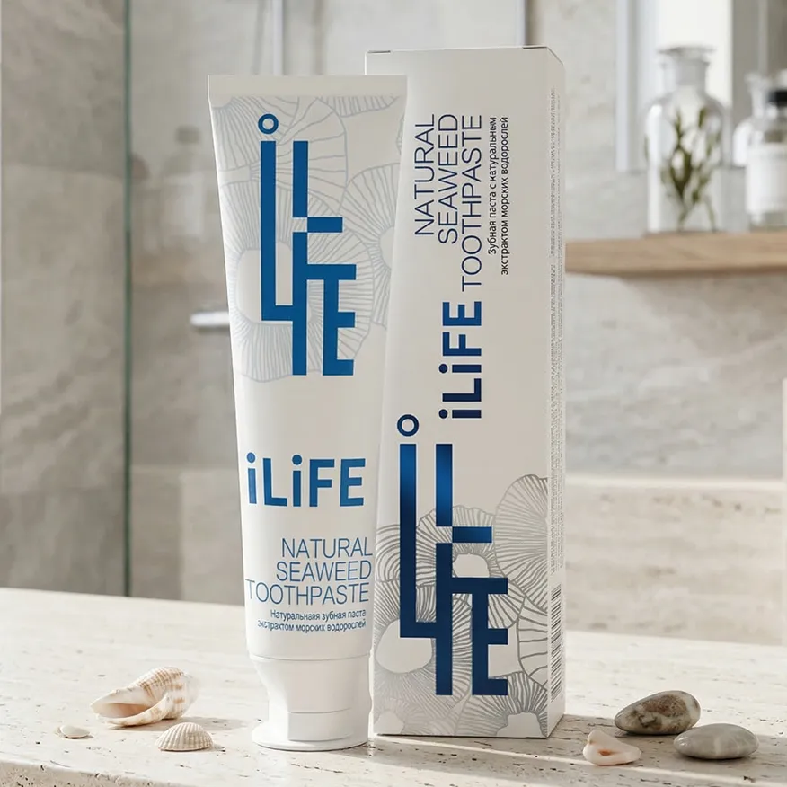 Зубная паста на основе натуральных морских водорослей, 120 г