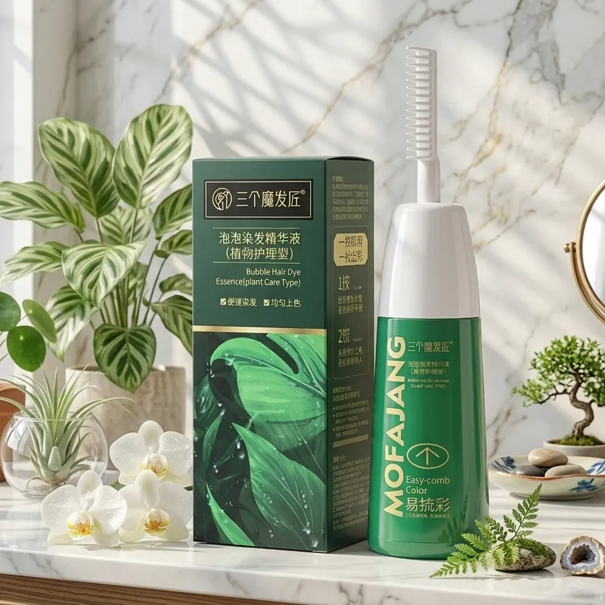 Краска для волос Mofajang, естественно черный