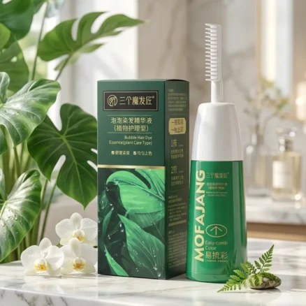Краска для волос с расческой Mofajang, Каштановый