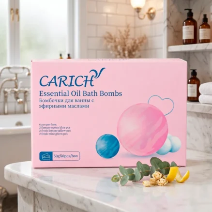 Бомбочки для ванны Carich, 6 шт