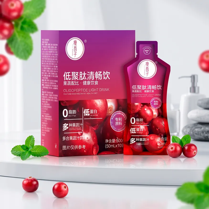 Детокс-напиток с олигопептидами Greenleaf Shouxizi, 500 мл (10 саше-пакетов × 50 мл)