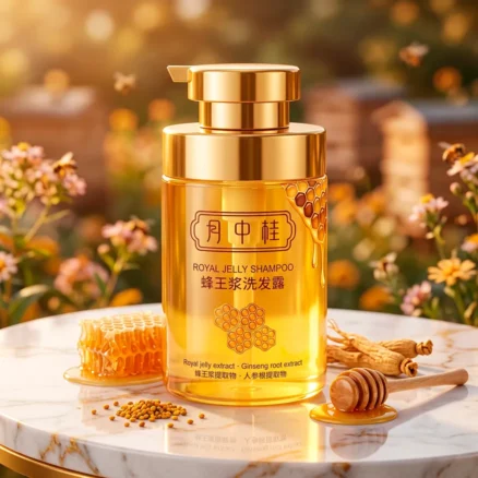 Шампунь с маточным молочком Yuezhonggui от Greenleaf, 450 мл